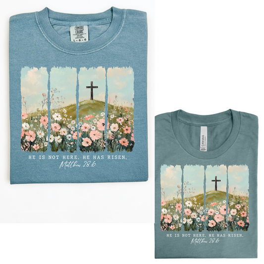 EASTER He is not here he has risen
