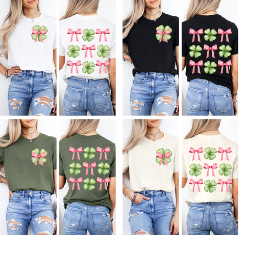 clover and bow