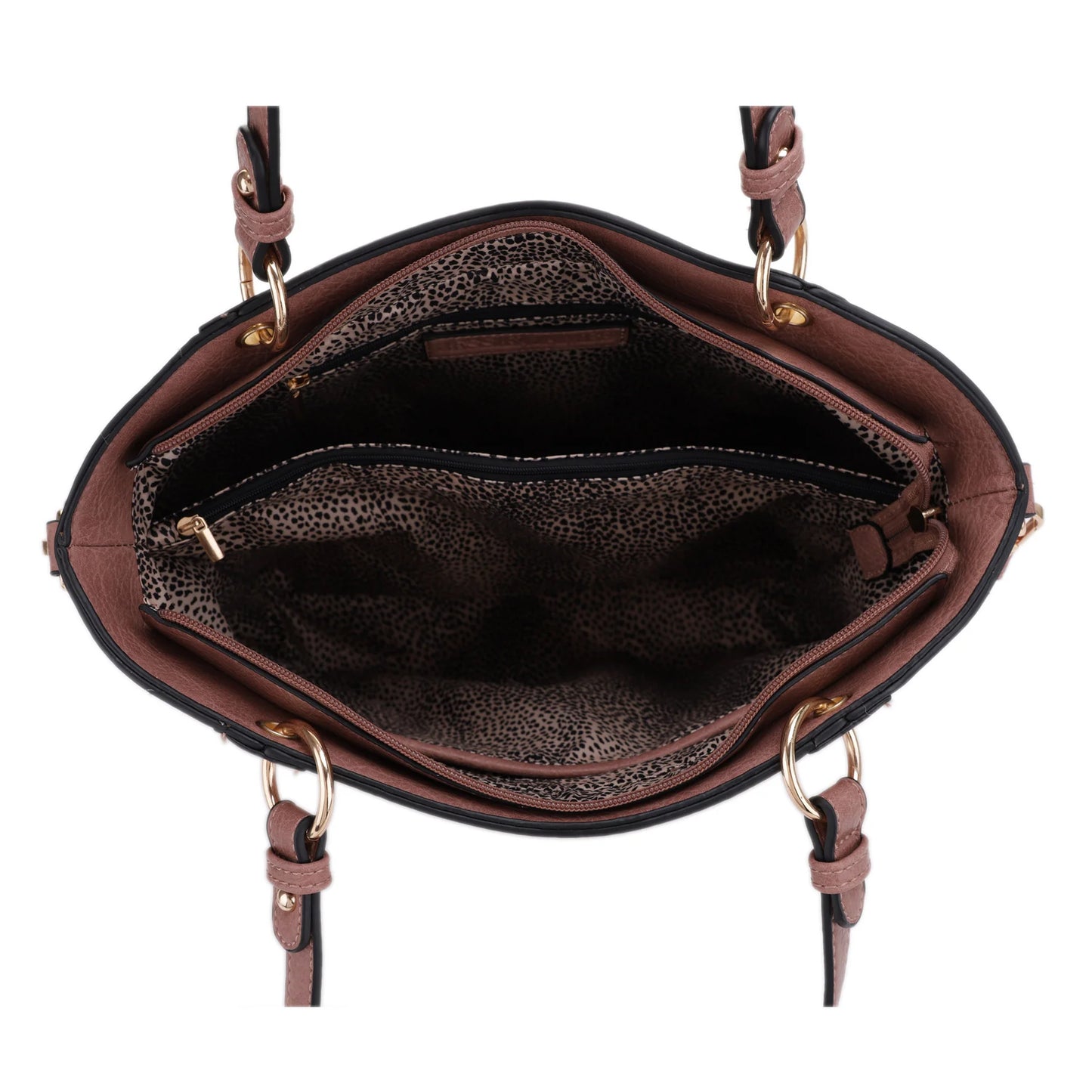 AUSTIN WHIPSTITCHING CONCEALED CARRY LOCK AND KEY TOTE-MAUVE