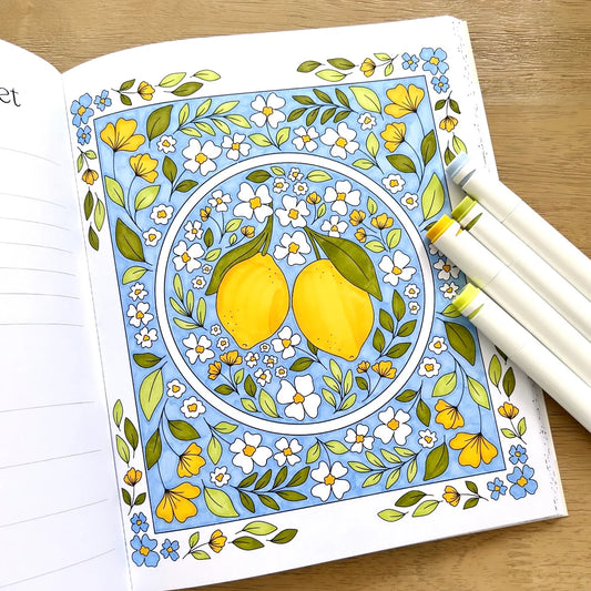 THE GOOD LIFE COLORING BOOK  ElyseBreanne