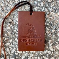Rectangle Don't Tread on Me Air Flair Colour Brown,  Scent Cowboy Cologne