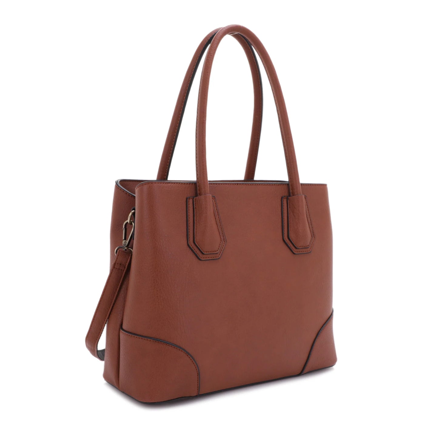 LISA CONCEALED CARRY SATCHEL-BROWN