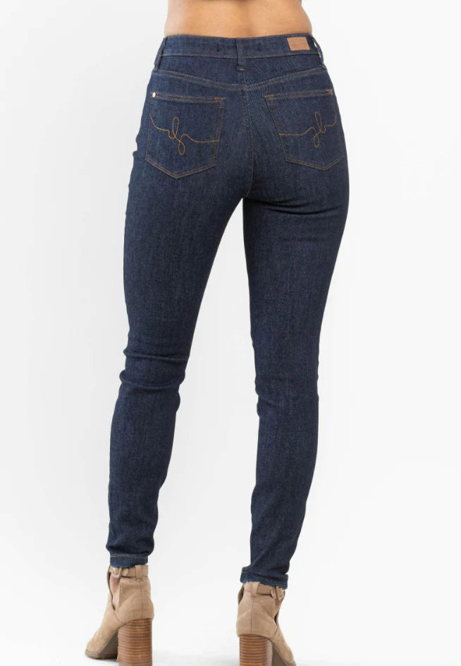 Judy Blue High Waist Dark Skinny Jeans