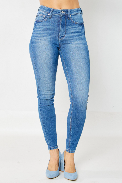 JUDY BLUE HIGH WAIST TUMMY CONTROL CLASSIC SKINNY