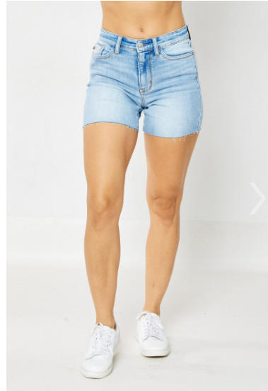 High Waist Shorts-LIGHT