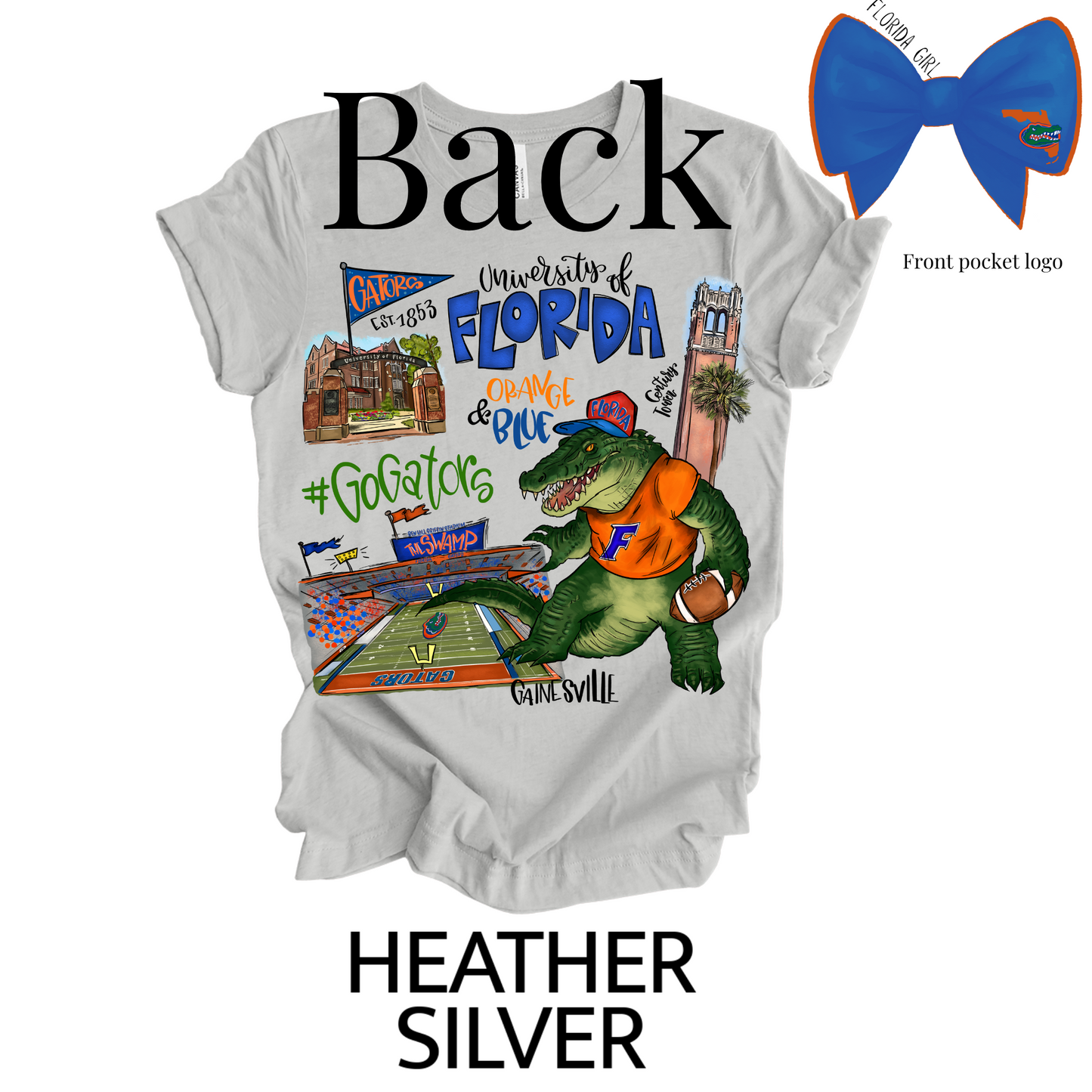 BELLA CANVAS UNISEX FIT GATOR FL GIRL