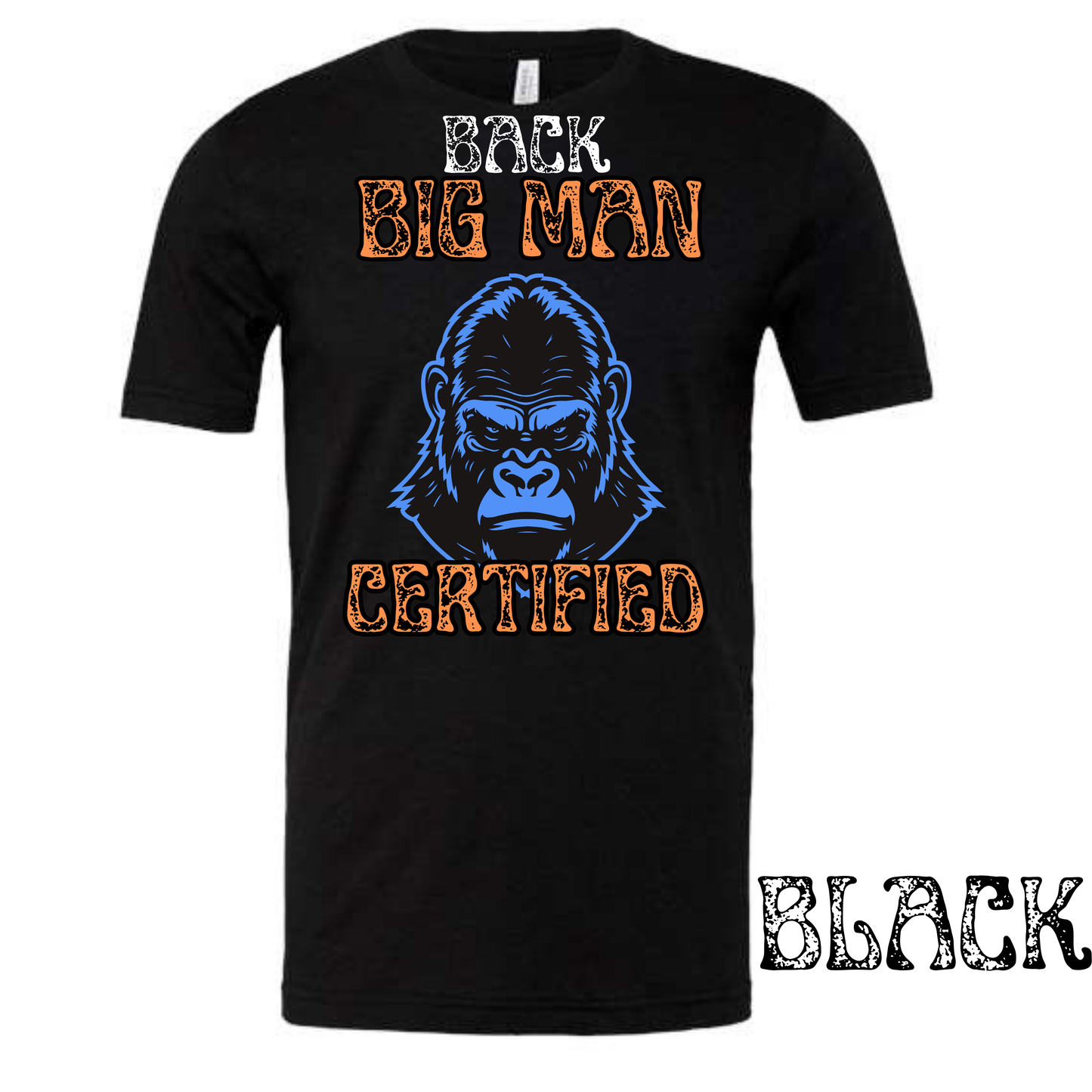 BIG MAN CERITIFIED STAMP FRONT POCKET