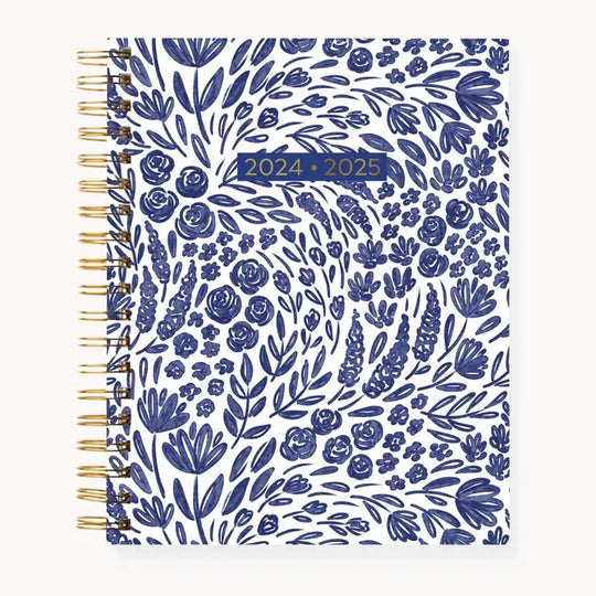 PLANNER 2024-2025 PORCLEIN FLORAL COMPLETE PACKAGE ElyseBreanne