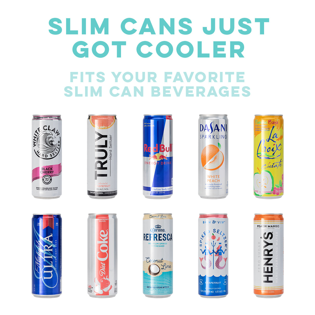 SWIG LIFE Party Animal Skinny Can Cooler (12oz)