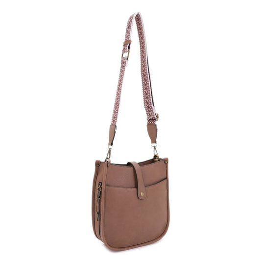 CHELSEA CONCEALED CARRY LOCK AND KEY HOBO-SAND