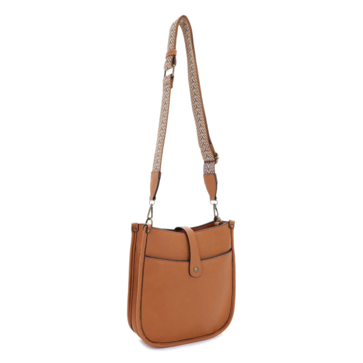 CHELSEA CONCEALED CARRY LOCK AND KEY HOBO-TAN