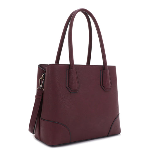 LISA CONCEALED CARRY SATCHEL-WINE