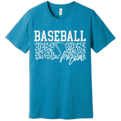 BASEBALL MOM BELLA+CANVAS ® Unisex Heather CVC Short Sleeve Tee. BC3001CVC