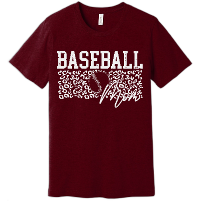 BASEBALL MOM BELLA+CANVAS ® Unisex Heather CVC Short Sleeve Tee. BC3001CVC