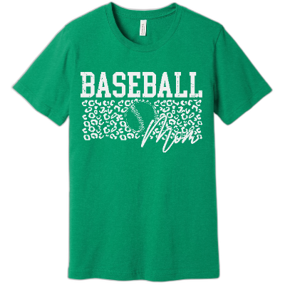 BASEBALL MOM BELLA+CANVAS ® Unisex Heather CVC Short Sleeve Tee. BC3001CVC