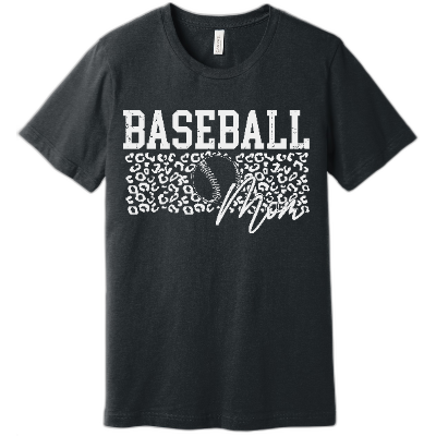 BASEBALL MOM BELLA+CANVAS ® Unisex Heather CVC Short Sleeve Tee. BC3001CVC