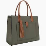 Remington Newport Concealed Carry Leather Tote-OLIVE